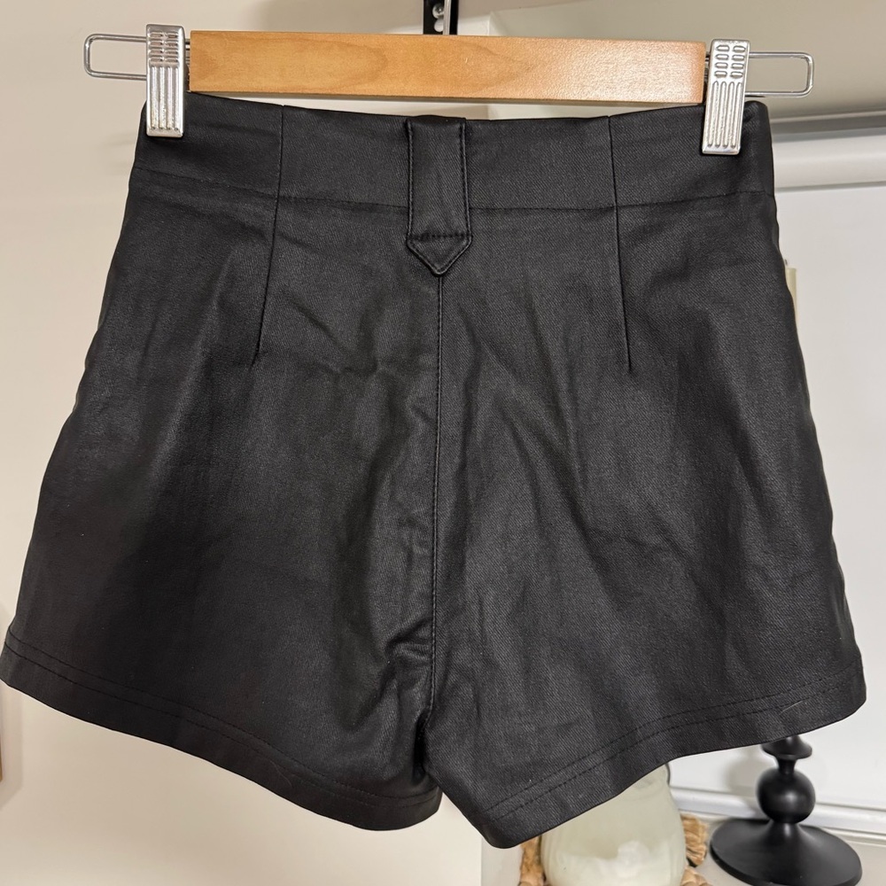 Pleather Shorts - Picture 3 of 3